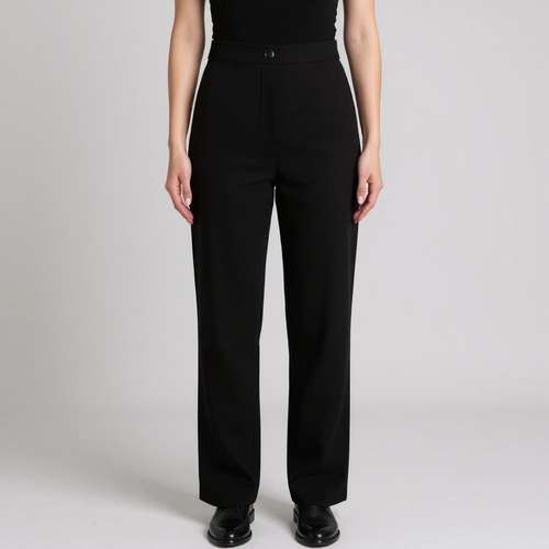 شلوار زنانه مدل راسته چاکدار مازراتی