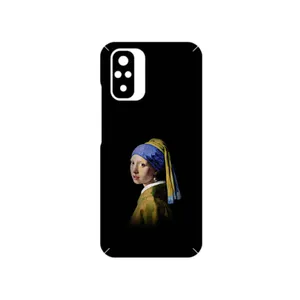 MAHOOT Girl with a Pearl Earring of Vermeer Cover Sticker for Xiaomi Redmi Note 10s