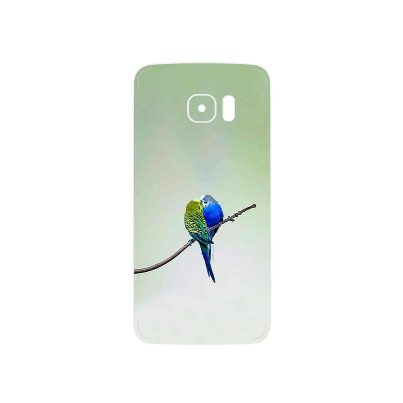 برچسب پوششی ماهوت مدل Lovebird مناسب برای گوشی موبایل سامسونگ Galaxy S7 Edge