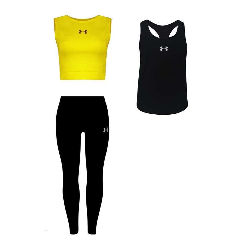 ست 3 تکه لباس ورزشی زنانه مدل k-6401