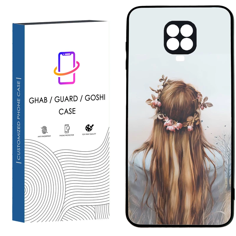 کاور قاب گارد گوشی طرح دخترانه کد 40 - TPU مناسب برای گوشی موبایل شیائومی Redmi Note 9s / Note 9 pro