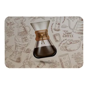 پادری  طرح قهوه کد 8461 سایز 50 × 70 سانتی متر