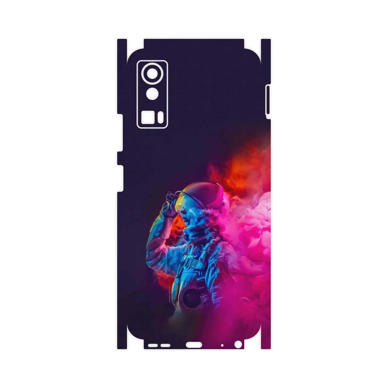 برچسب پوششی ماهوت مدل Smoke Rainbow Digital Art 1-FullSkin مناسب برای گوشی موبایل جی پلاس X20