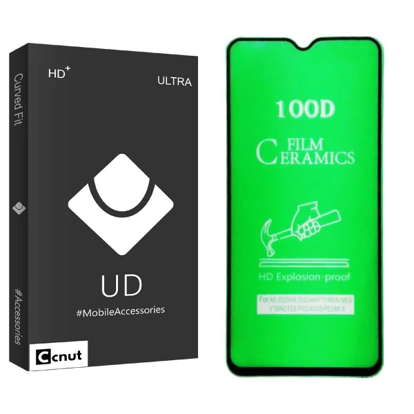 محافظ صفحه نمایش سرامیکی کوکونات مدل UD Black مناسب برای گوشی موبایل سامسونگ Galaxy A10/ A10s / M10
