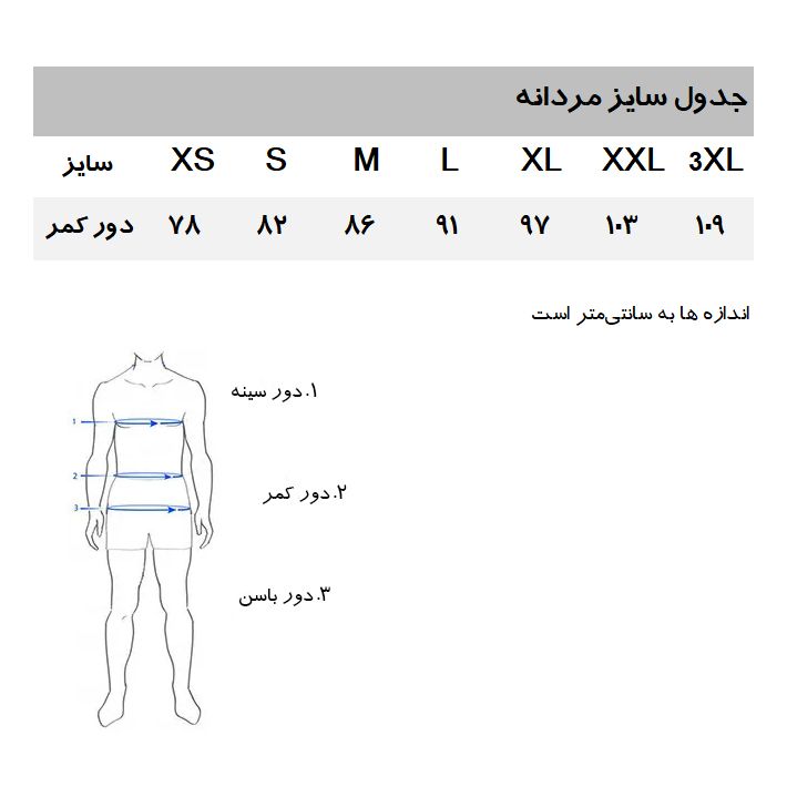 شورت پادار مردانه دفکتو مدل 346BK27 مجموعه 5 عددی -  - 2