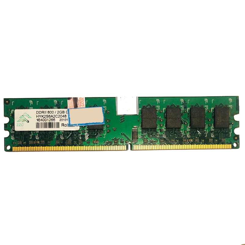 رم دسکتاپ DDR2 تک کاناله 800 مگاهرتز CL6 زد زد سی مدل HYK2S6A2C2048 ظرفیت 2 گیگابایت