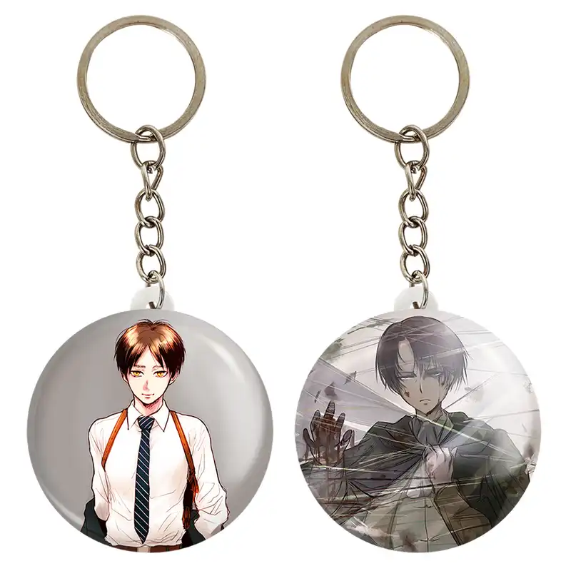 جاکلیدی خندالو مدل ارن یگر انیمه اتک آن تایتان کد 1862118619 مجموعه 2 عددی