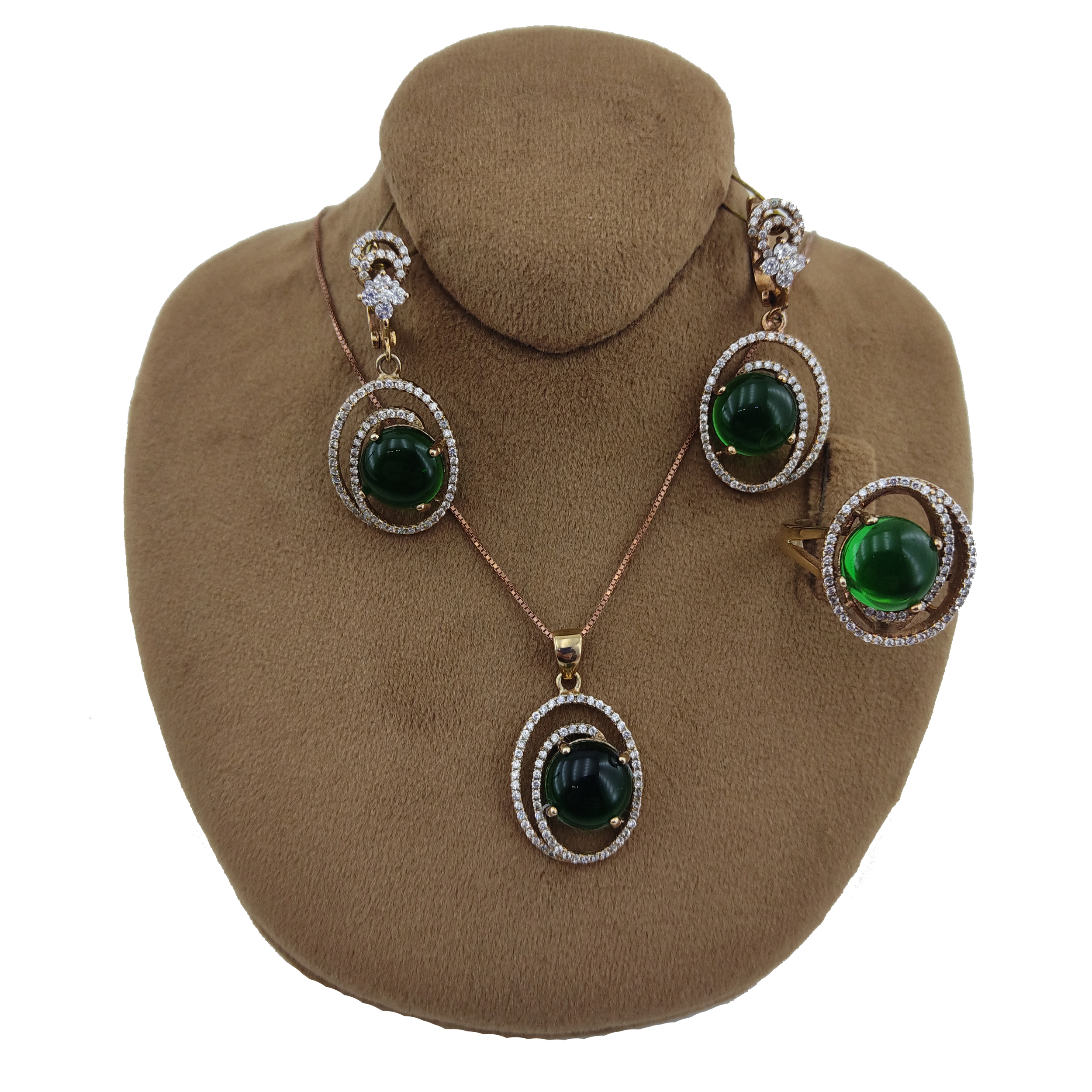 نیم ست نقره زنانه مدل 0211