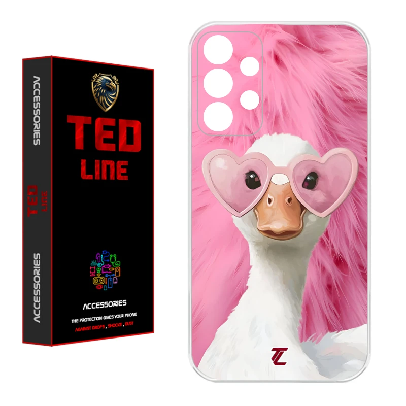 کاور تدلاین طرح اردک کد 1166 مناسب برای گوشی موبایل سامسونگ Galaxy A53