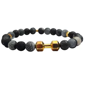 دستبند مدل Golden Dumbbell