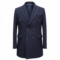 پالتو بلند مردانه مدل کشمیر پشمی 67804