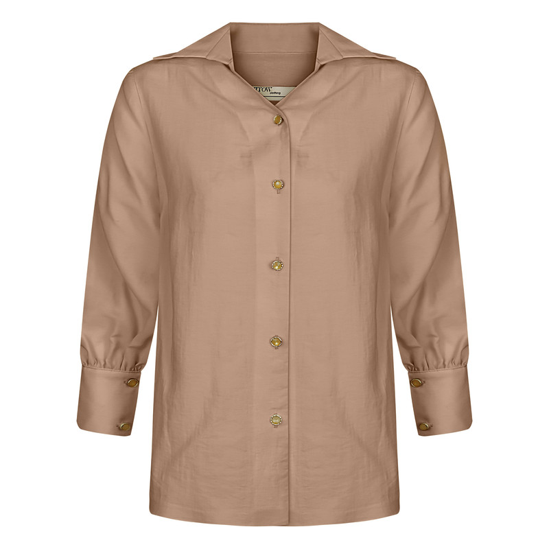 شومیز آستین بلند زنانه مدل TQW56