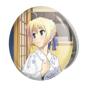 آینه جیبی خندالو طرح التر انیمه فیت استی نایت Fate Stay Night مدل تاشو کد 22802 