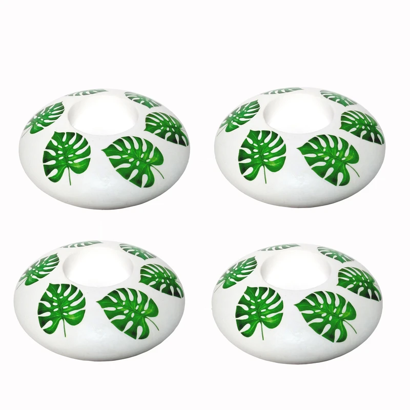 جاشمعی مدل برگ انجیری کد 1 بسته 4 عددی 