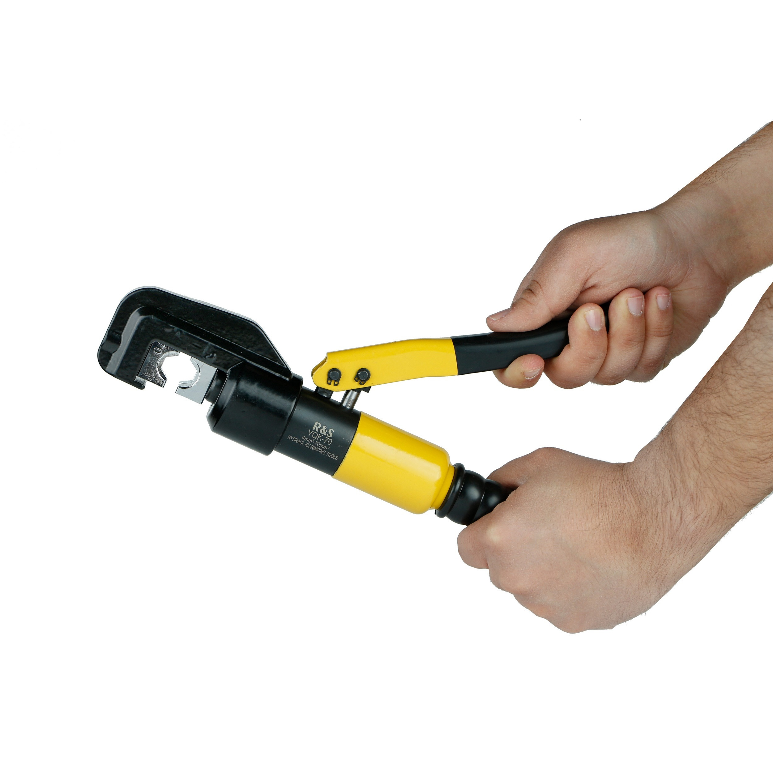 انبر پرس کابلشو آر اند اس مدل YQK-70 سایز 4 -70 میلیمتر