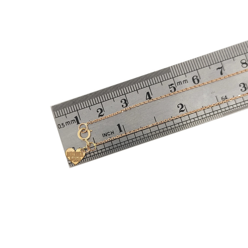 گردنبند طلا 18 عیار دخترانه طلا و جواهر سازی افرا مدل قلب 263 گردنبند طلا 18 عیار دخترانه طلا و جواهر سازی افرا مدل قلب 263