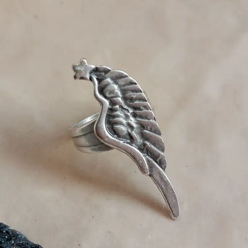 انگشتر مدل بال فرشته کد BA-4001