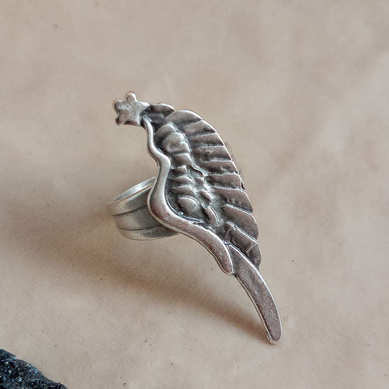 انگشتر مدل بال فرشته کد BA-4001