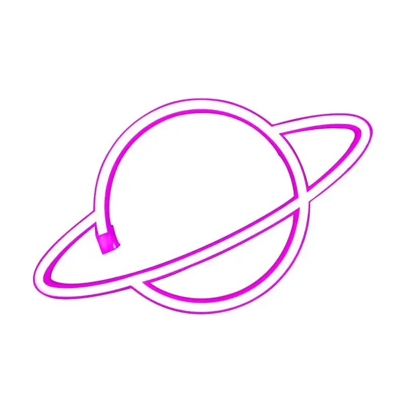 چراغ نئونی دیواری طرح سیاره