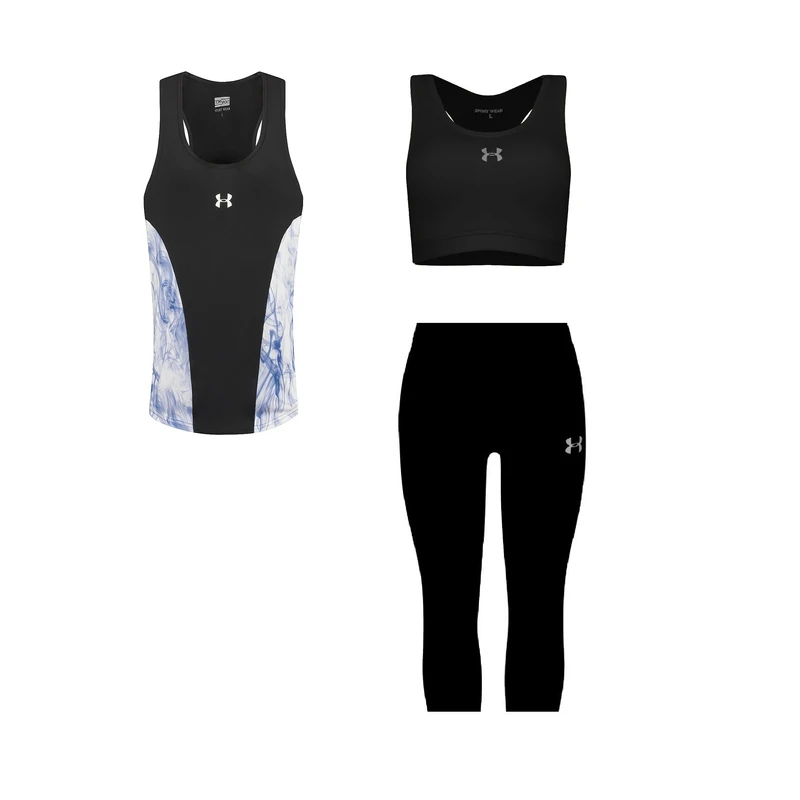 ست سه تکه لباس ورزشی زنانه مدل 1801-3101-8101