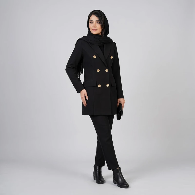 مانتو کتی زنانه السانا مدل شانار کد 134801
