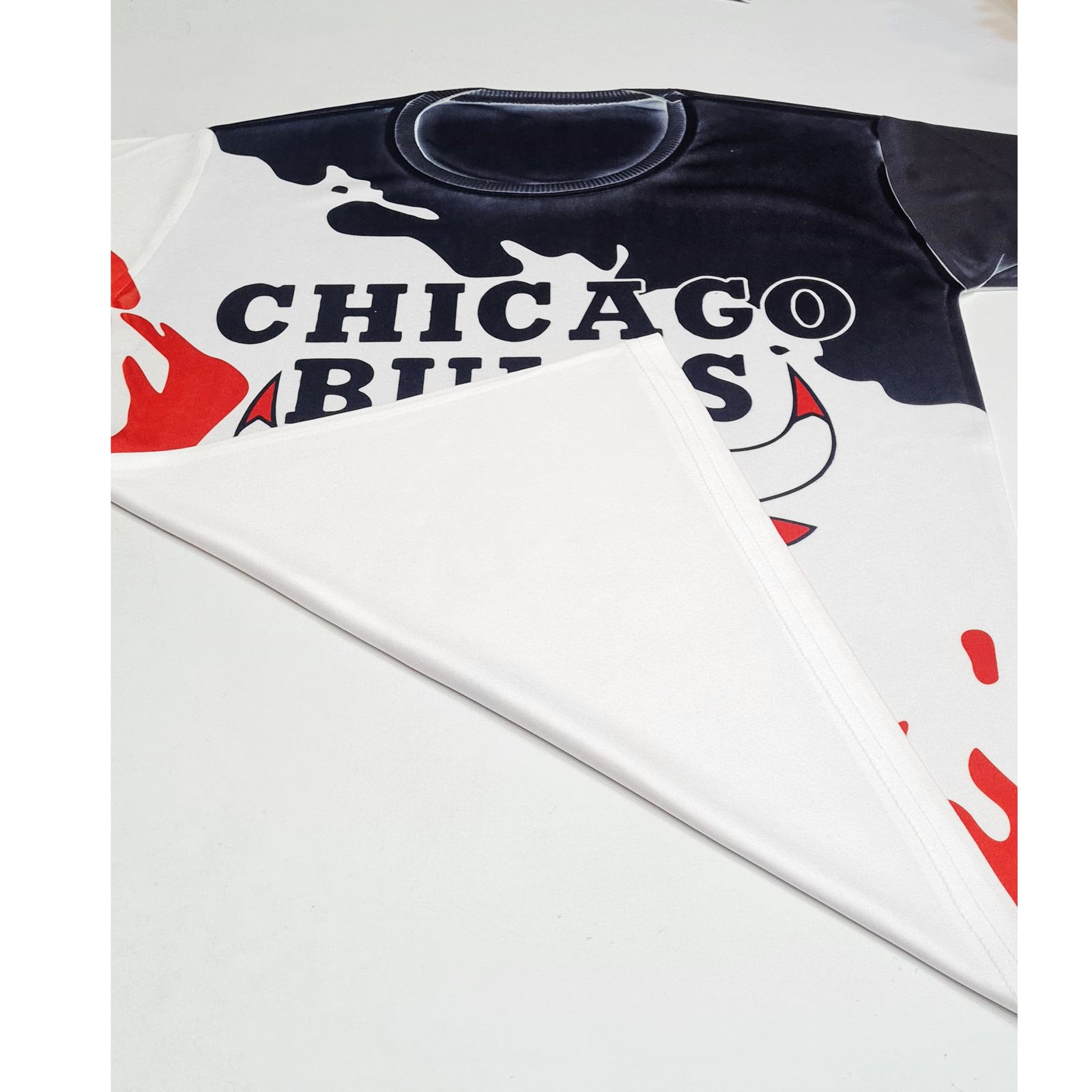 تی شرت ورزشی پسرانه مدل CHICAGO BULLS  کد CH01 -  - 2