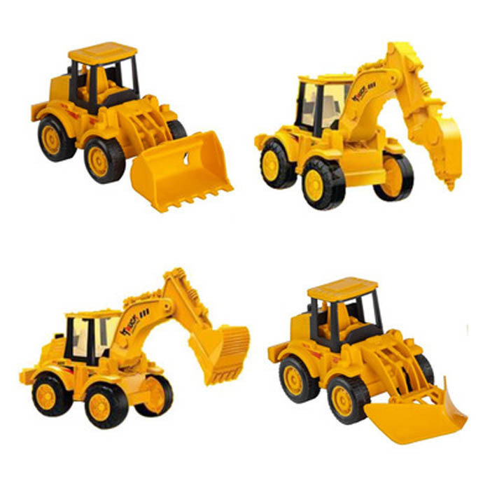 ماشین بازی طرح راهسازی مدل 0013 مجموعه 4 عددی