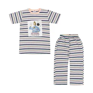 ست تی شرت آستین کوتاه و شلوار دخترانه کیکی رایکی مدل KBB06358-403