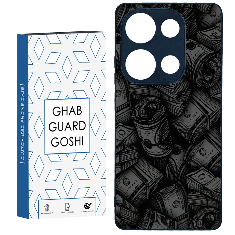 کاور قاب گارد گوشی طرح دلار کد TPU-170 مناسب برای گوشی موبایل شیائومی Redmi Note 13 Pro 4G / Poco M6 Pro 4G