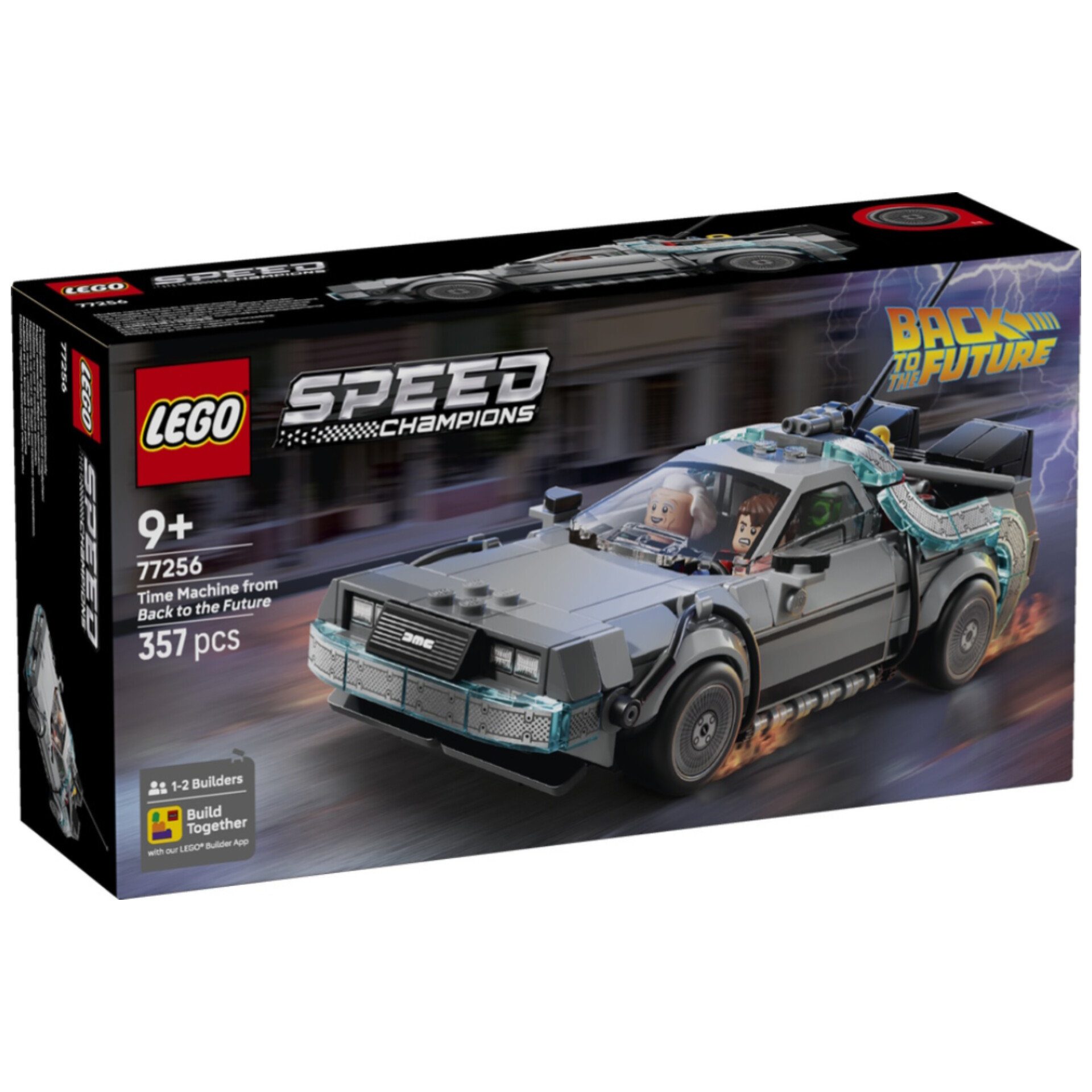 لگو ۳۵۷ تکه سری اسپید مدل Time Machine from Back to the Future کد 77256