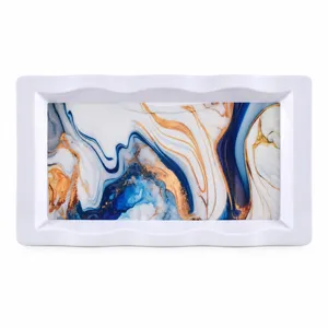 سینی بدون دسته مهروز مدل V-796 مینیاتور سایز 16×30 سانتی متر