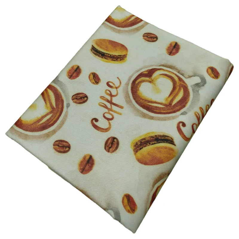 رومیزی رزین تاژ طرح قهوه مدل مربع کد 70