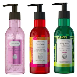 ژل شستشوی صورت دیپ سنس کد 03 حجم 250 میلی لیتر مجموعه 3 عددی