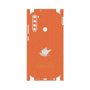 MAHOOT Minimalist origami bird-FullSkin Cover Sticker for Xiaomi Redmi Note 8 2021