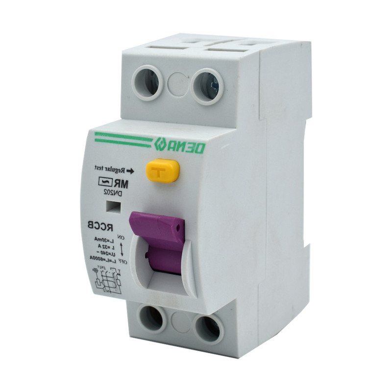 فیوز محافظ جان دوپل 32 آمپر دنا الکتریک ایرانیان مدل RCCB32-MR