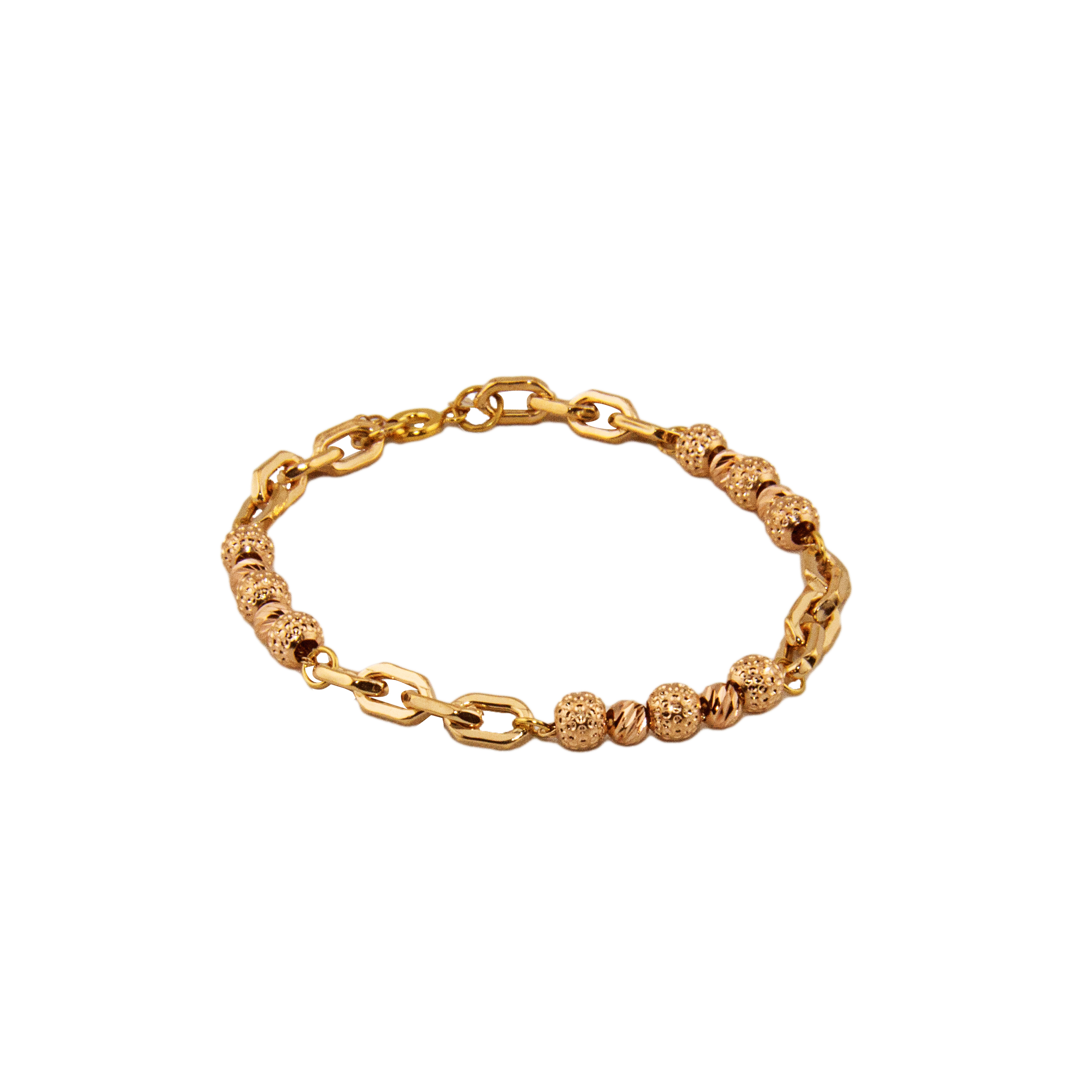 دستبند طلا 18 عیار دخترانه رستا گالری مدل D55412255