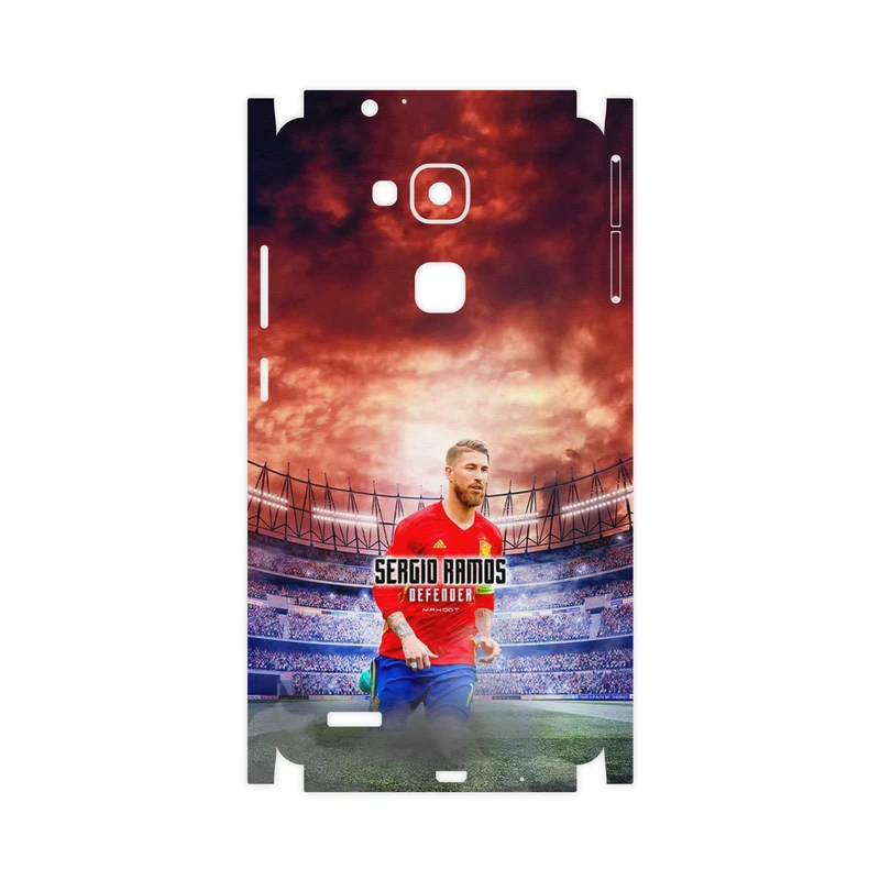 برچسب پوششی ماهوت مدل Sergio Ramos-FullSkin مناسب برای گوشی موبایل هوآوی Mate 7