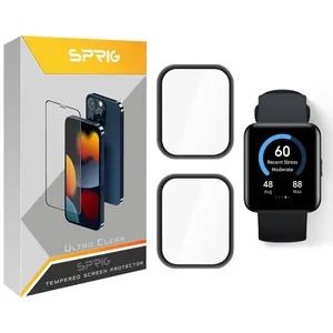 محافظ صفحه نمایش نانو اسپریگ مدل SPG مناسب برای ساعت هوشمند شیائومی Redmi Watch 2 Lite بسته دو عددی