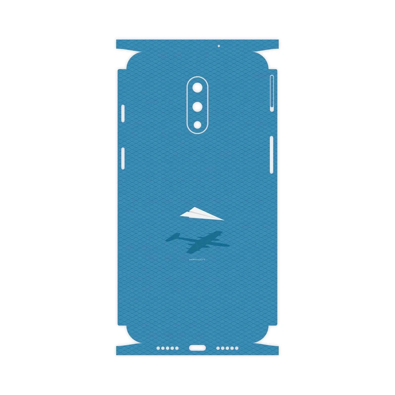 برچسب پوششی ماهوت مدل Minimal Paper Airplane-FullSkin مناسب برای گوشی موبایل وان پلاس 7