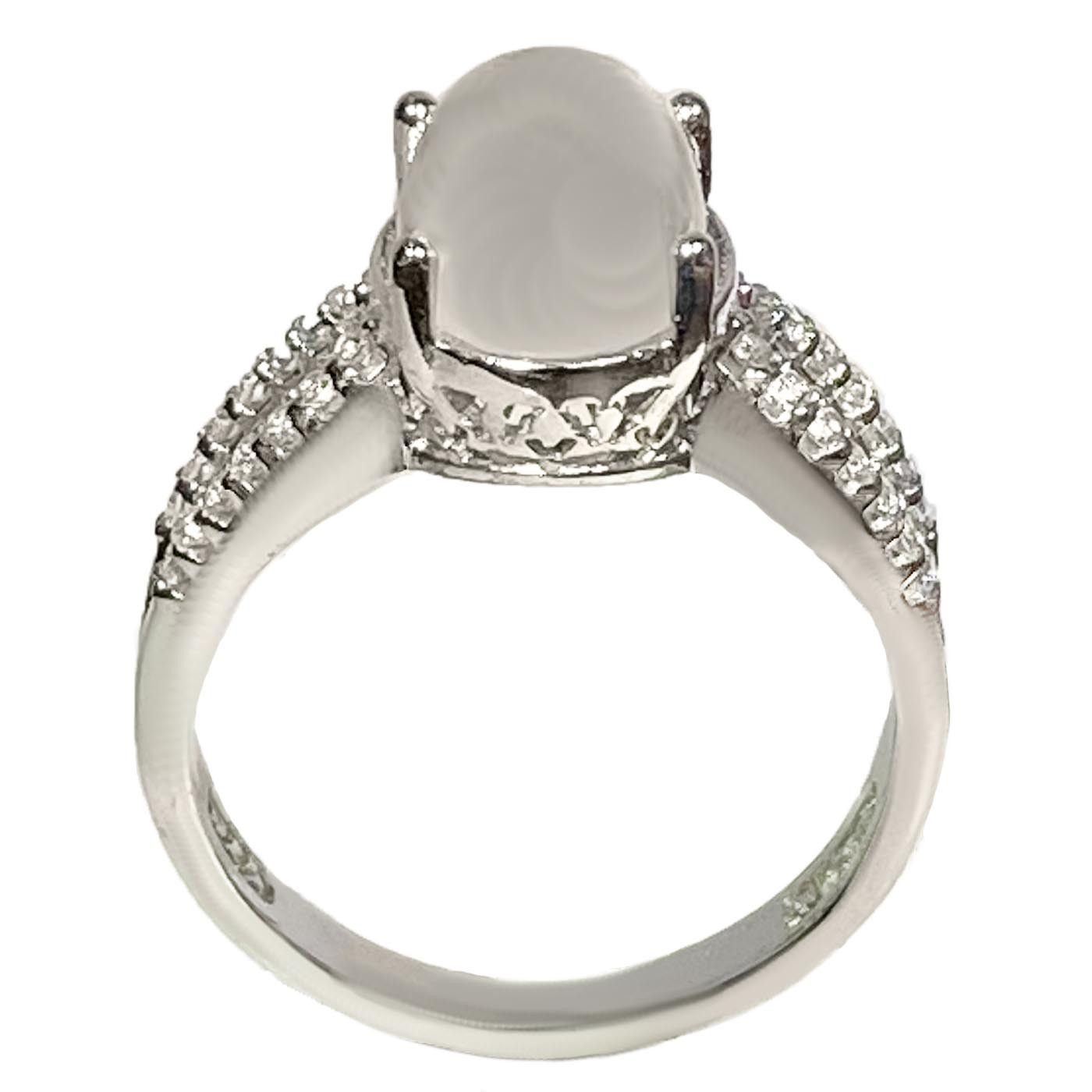 انگشتر نقره زنانه مدل عقیق در نجف DW7019