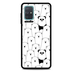 AKAM AMC-WSGA71-PANDA-5 Cover For Samsung Galaxy A71