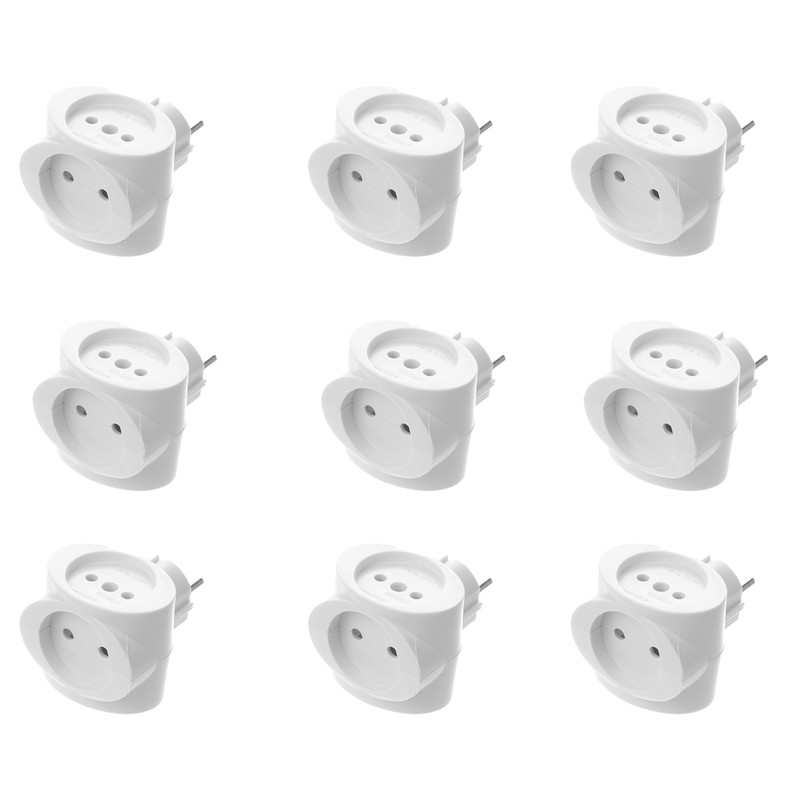 سه راهی برق خیام الکتریک مدل KH3200 بسته 9 عددی