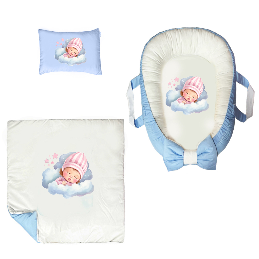 سرویس خواب 3 تکه نوزاد مدل کودک در خواب کد DKBB4-set