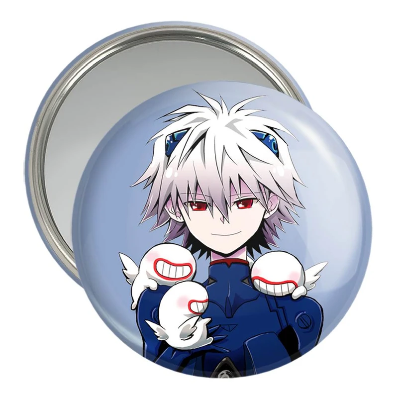 آینه جیبی خندالو مدل کاورو ناگیسا انیمه اونگلیون  کد 13814