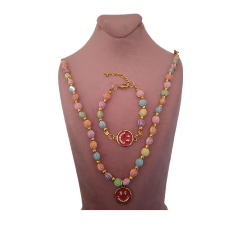 نیم ست دخترانه مدل استیکر