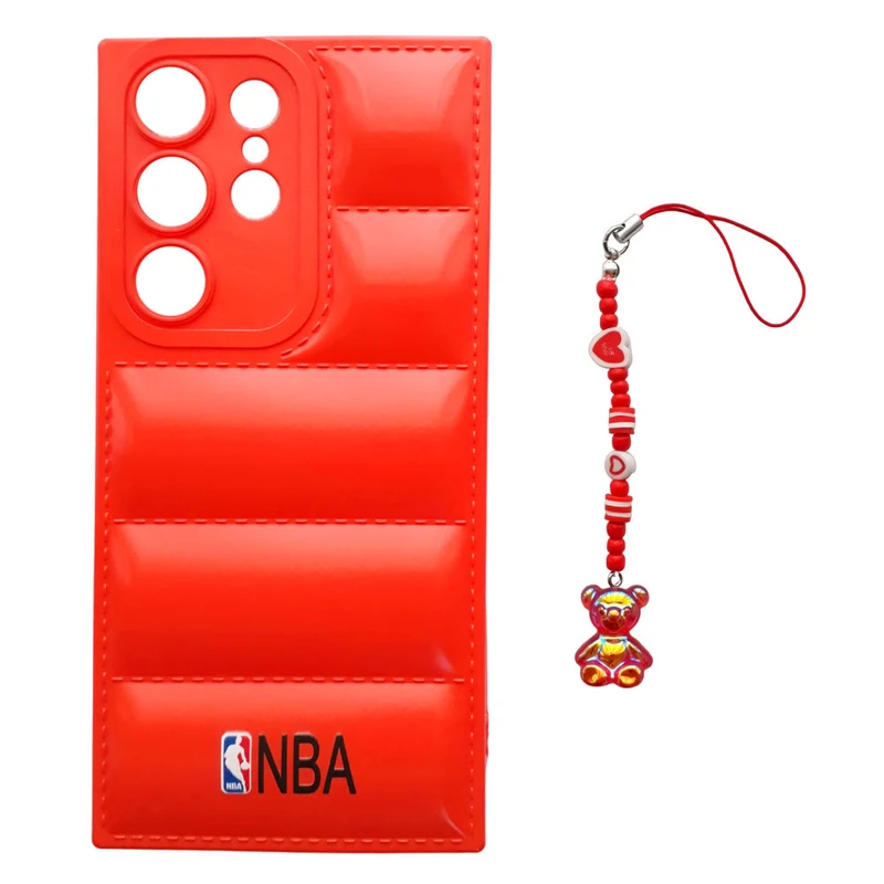 کاور مدل پافر کد A9838 مناسب برای گوشی موبایل سامسونگ Galaxy S23 Ultra به همراه بند آویز