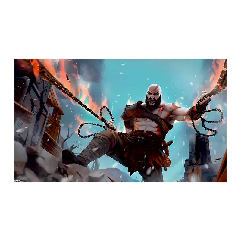 برچسب کنسول بازی پلی استیشن 2 توییجین وموییجین مدل GOD OF WAR F198
