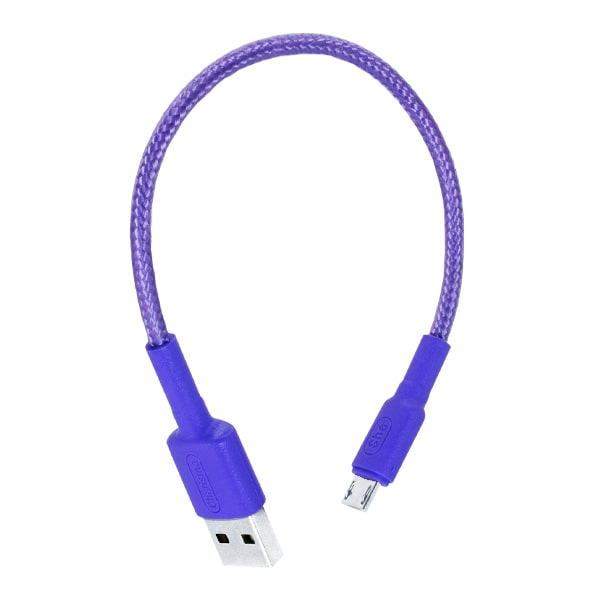 کابل تبدیل USB به MicroUSB شی کاریزما مدل پیام طول 0.3 متر