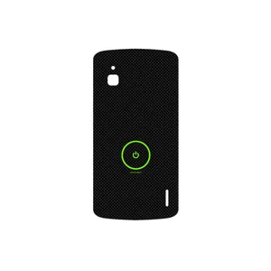 MAHOOT Minimal Power Button Cover Sticker for Google Nexus 4