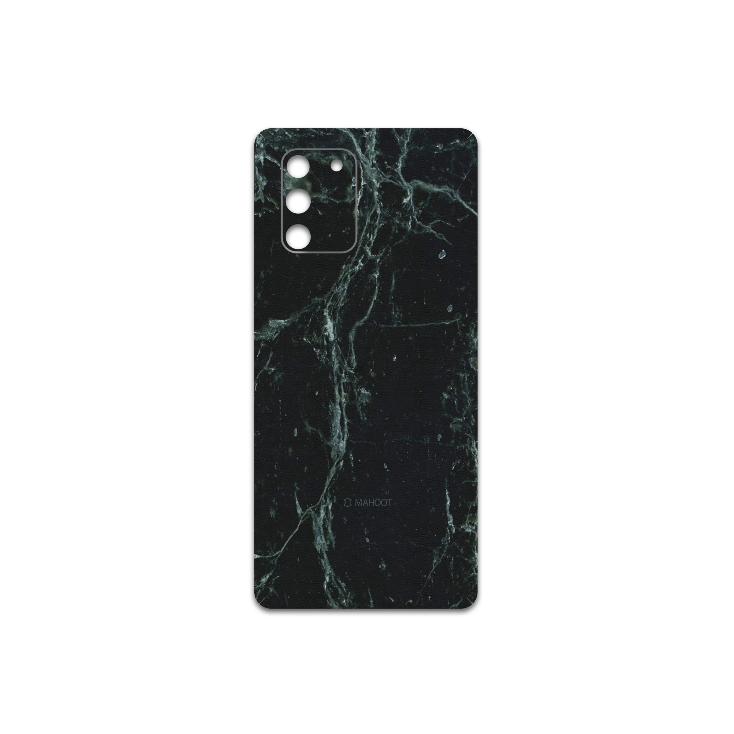 برچسب پوششی ماهوت مدل Graphite-Green-Marble مناسب برای گوشی موبایل سامسونگ Galaxy S10 Lite